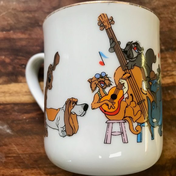 Pair of Walt Disney Productions porcelain mugs - Picture 2 of 6